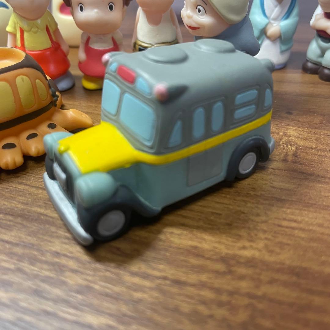 となりのトトロ ミニフィギュア11体 二馬力刻印 ネコバス　トトロ