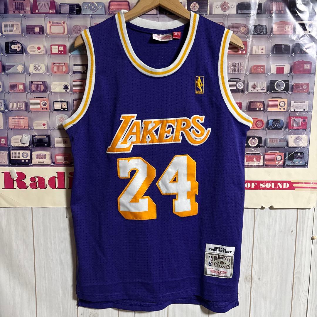 00s NBAロサンゼルスレイカーズコービーブライアントゲームシャツユニフォーム