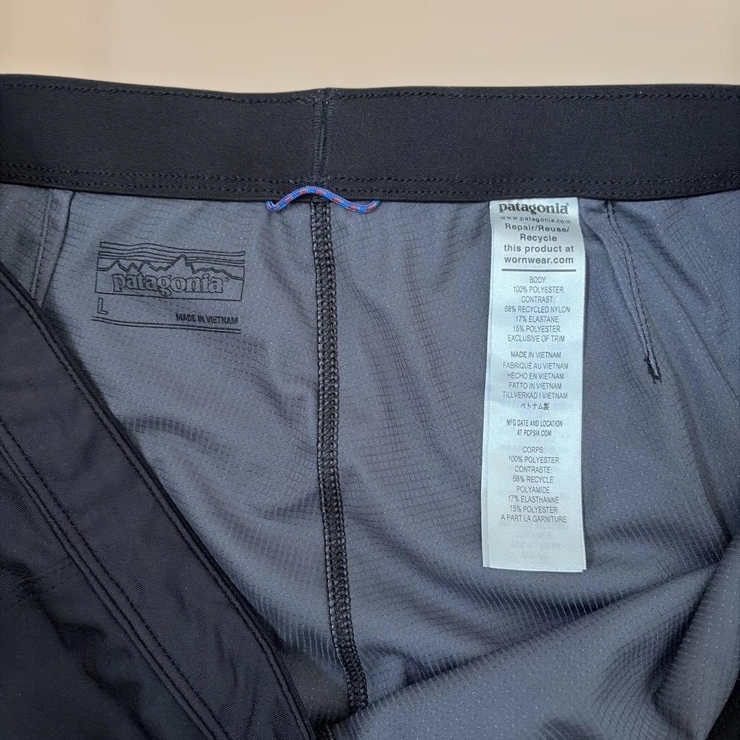 Patagonia メンズ ウインドシールドパンツ Lサイズ ブラック FA23