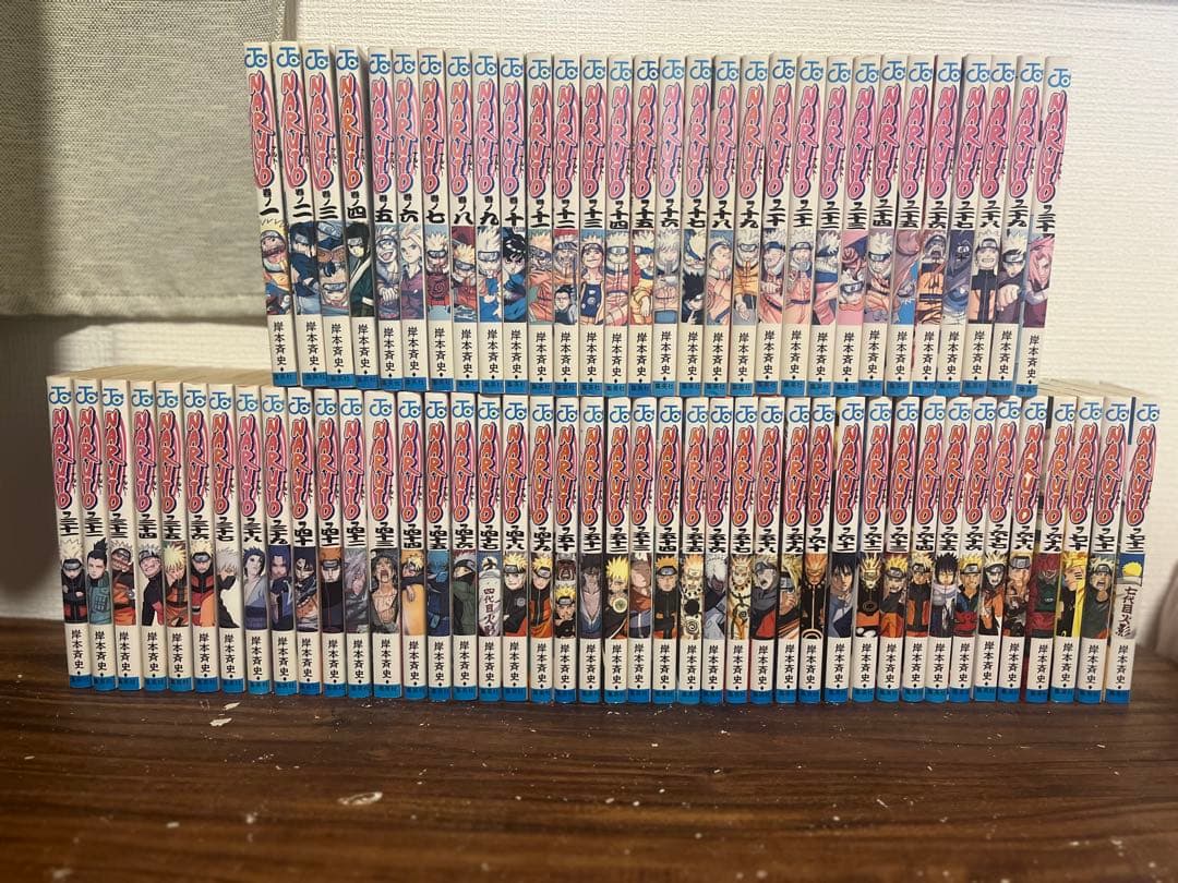 NARUTO 全72巻 日本語 中古 漫画セット