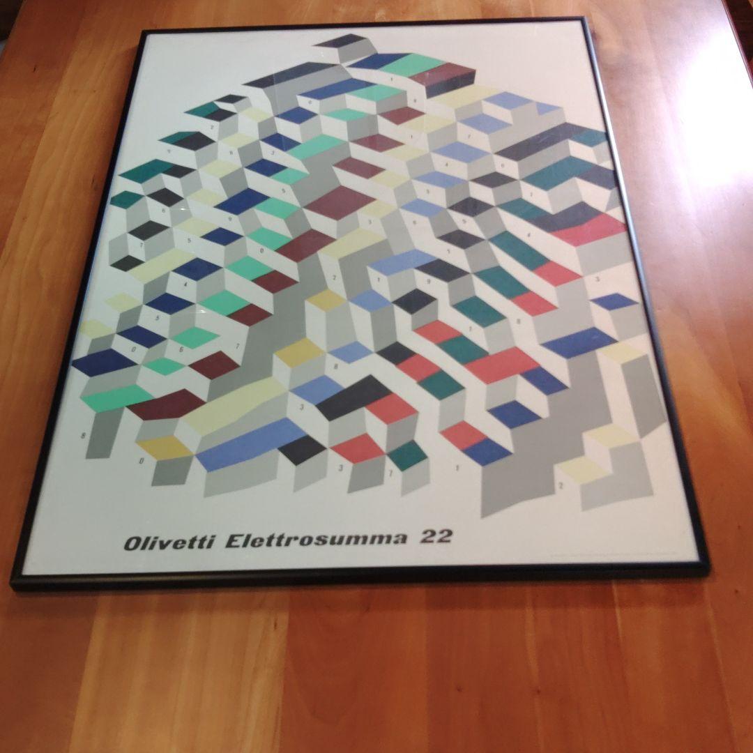Elettrosumma　オリベッティ エレットロスンマ　ヴィンテージポスター