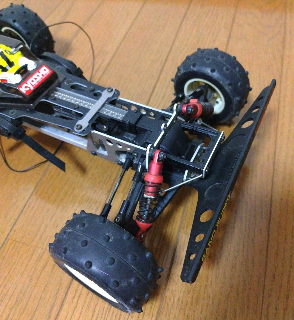 ラジコンカー　京商1/10電動4WD オフロードレーサー オプティマ 組立済品