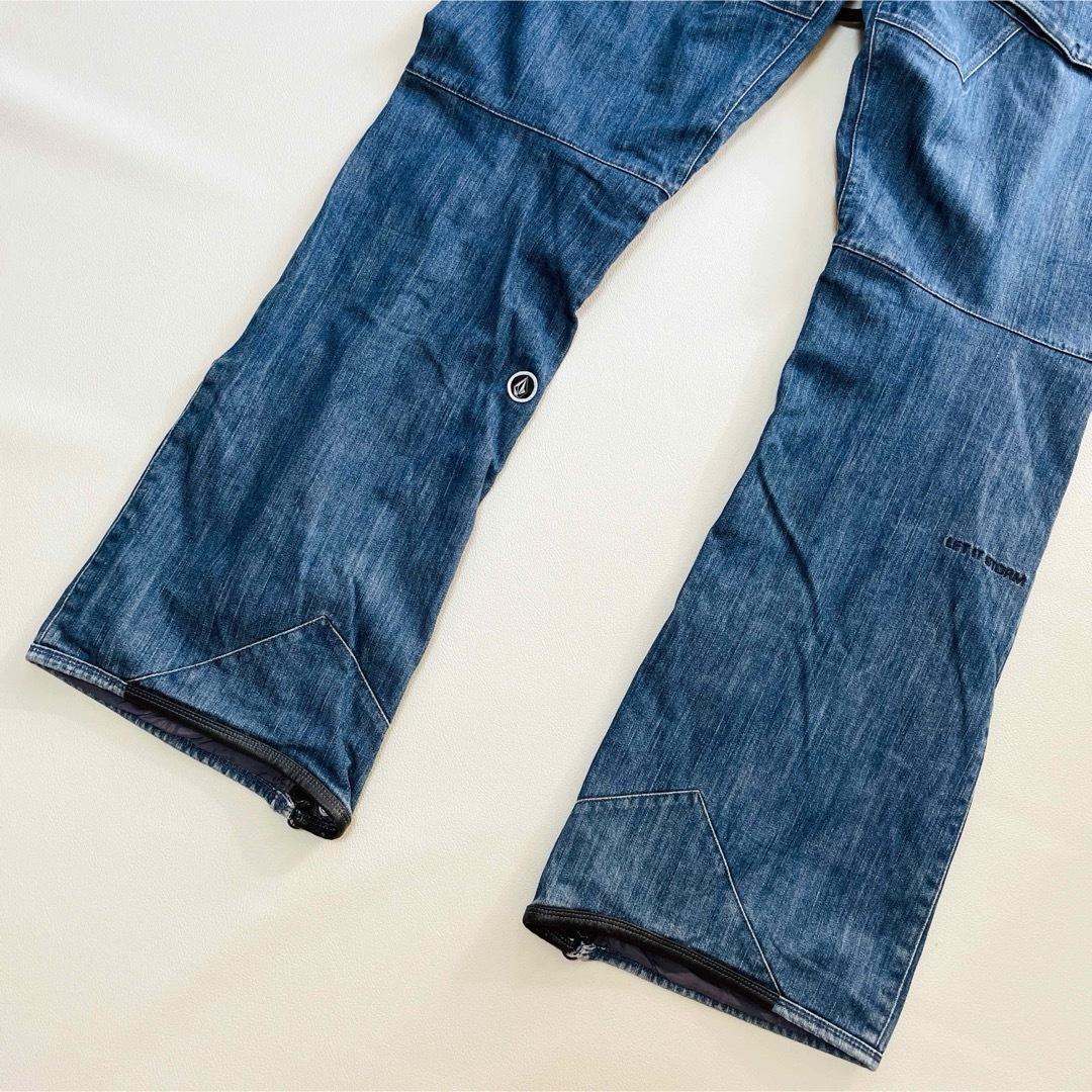 6697 ボルコム　パンツ　メンズ スノボウェア　デニム風パンツ　スノボ