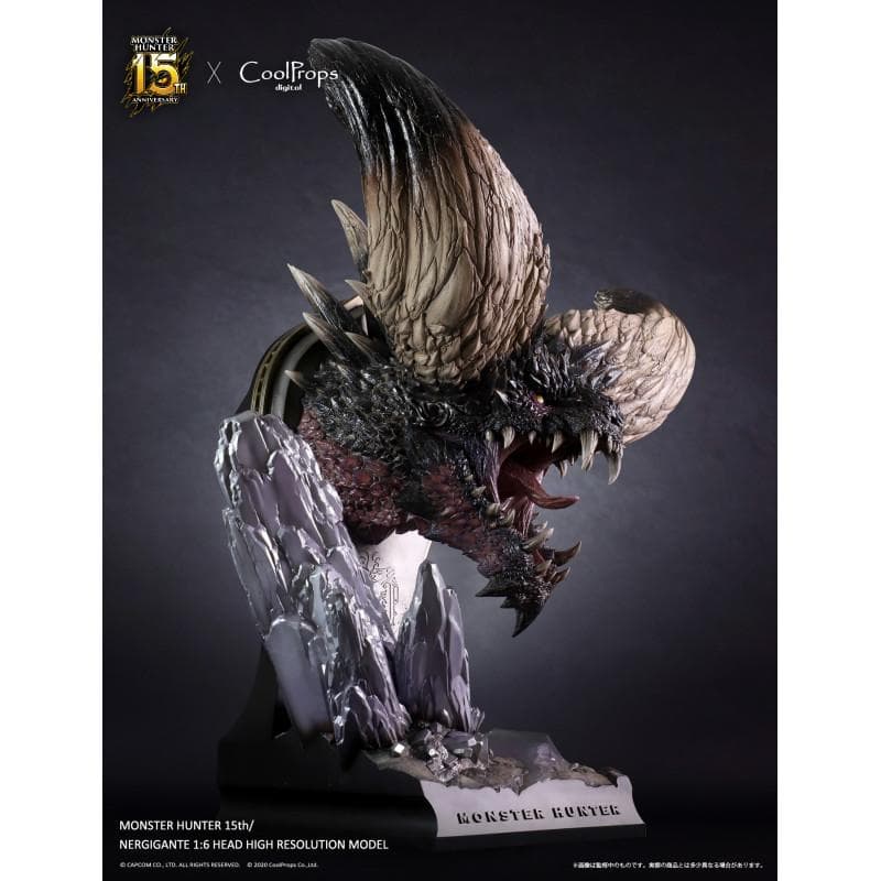 【新品】フィギュア モンスターハンター ネルギガンテ 1/6 ヘッドモデル