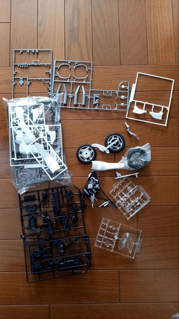 単車プラモデルジャンクパーツセット