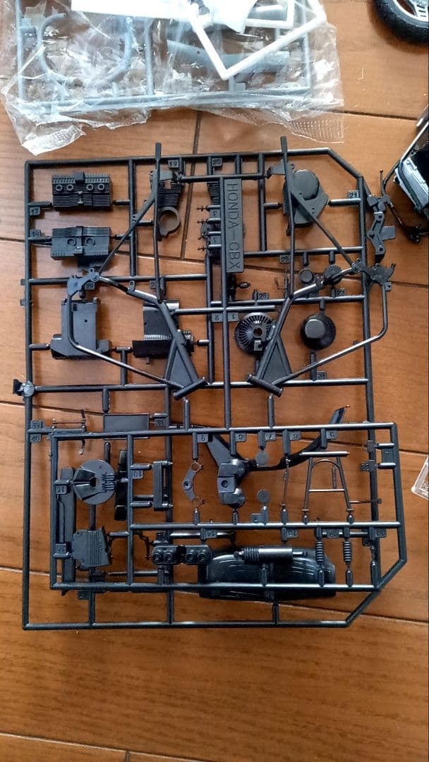 単車プラモデルジャンクパーツセット