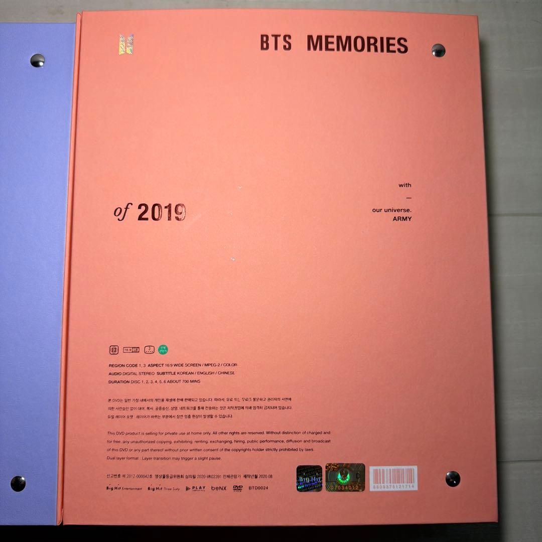 BTS メモリーズ 2018 〜 Blu-ray DVD 写真集 セット