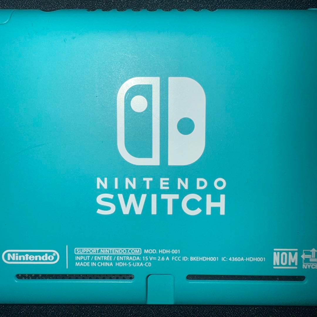 【左スティック故障】Switch Lite ターコイズ 本体のみ