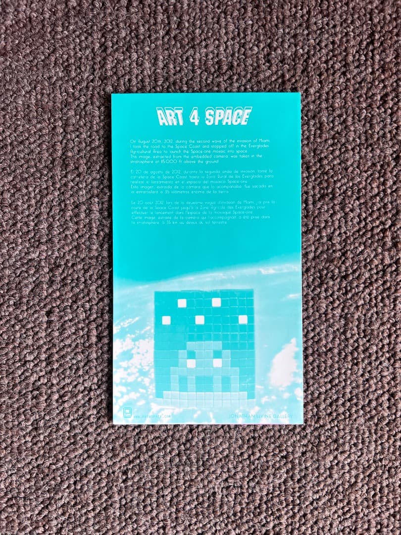 コレクション Invader map \"Invasion of Miami\"