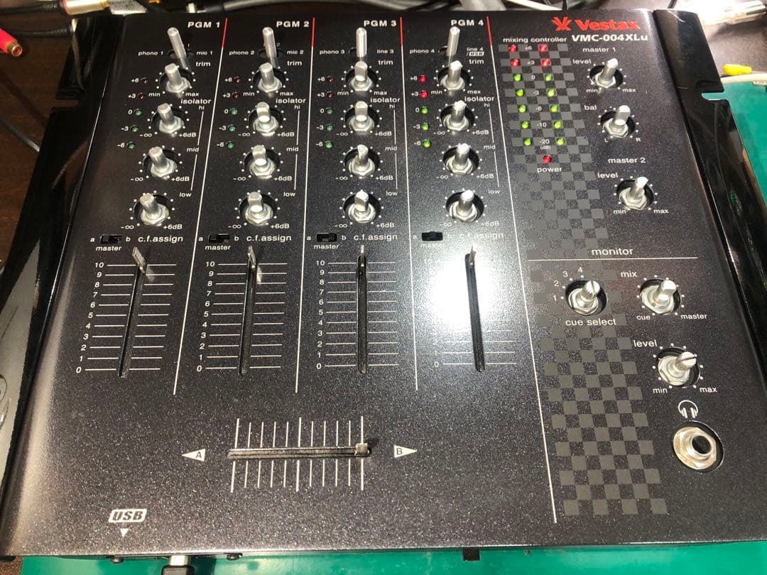 VESTAX ベスタクス　VMC-004XLu 純正アダプタTUB-1付属