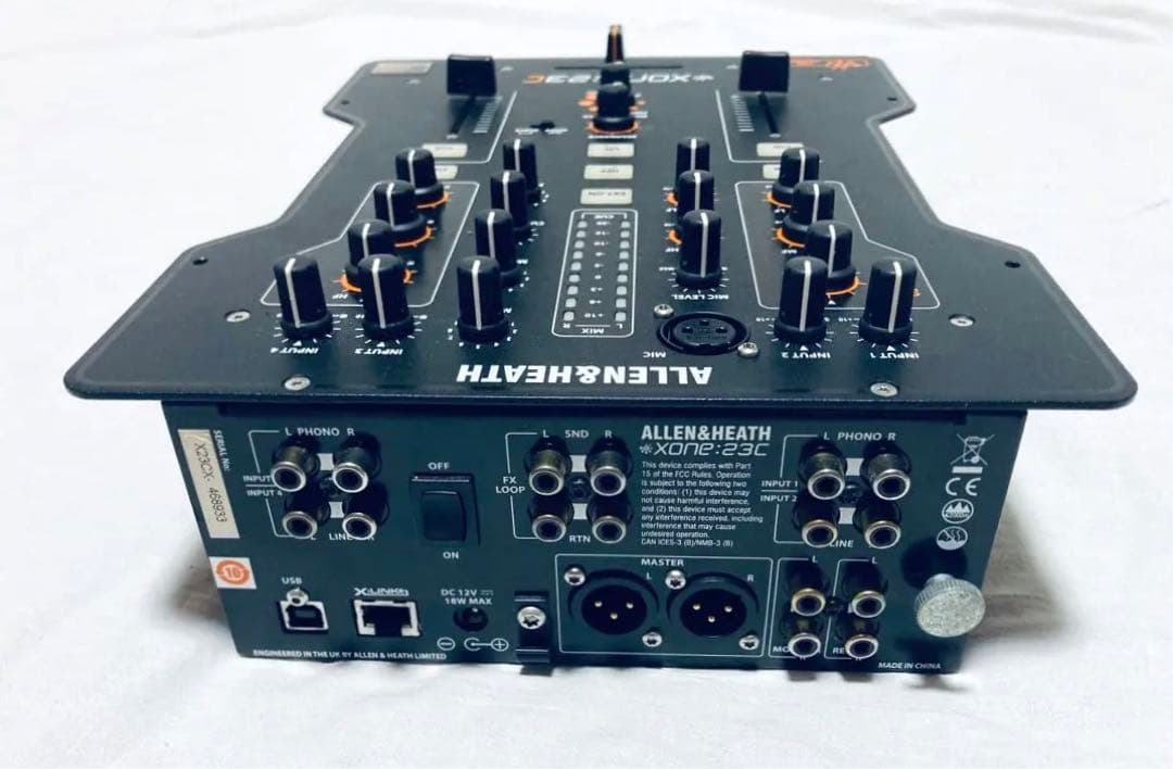 ALLEN & HEATH Xone:23C 2ch DJミキサー 動作良好