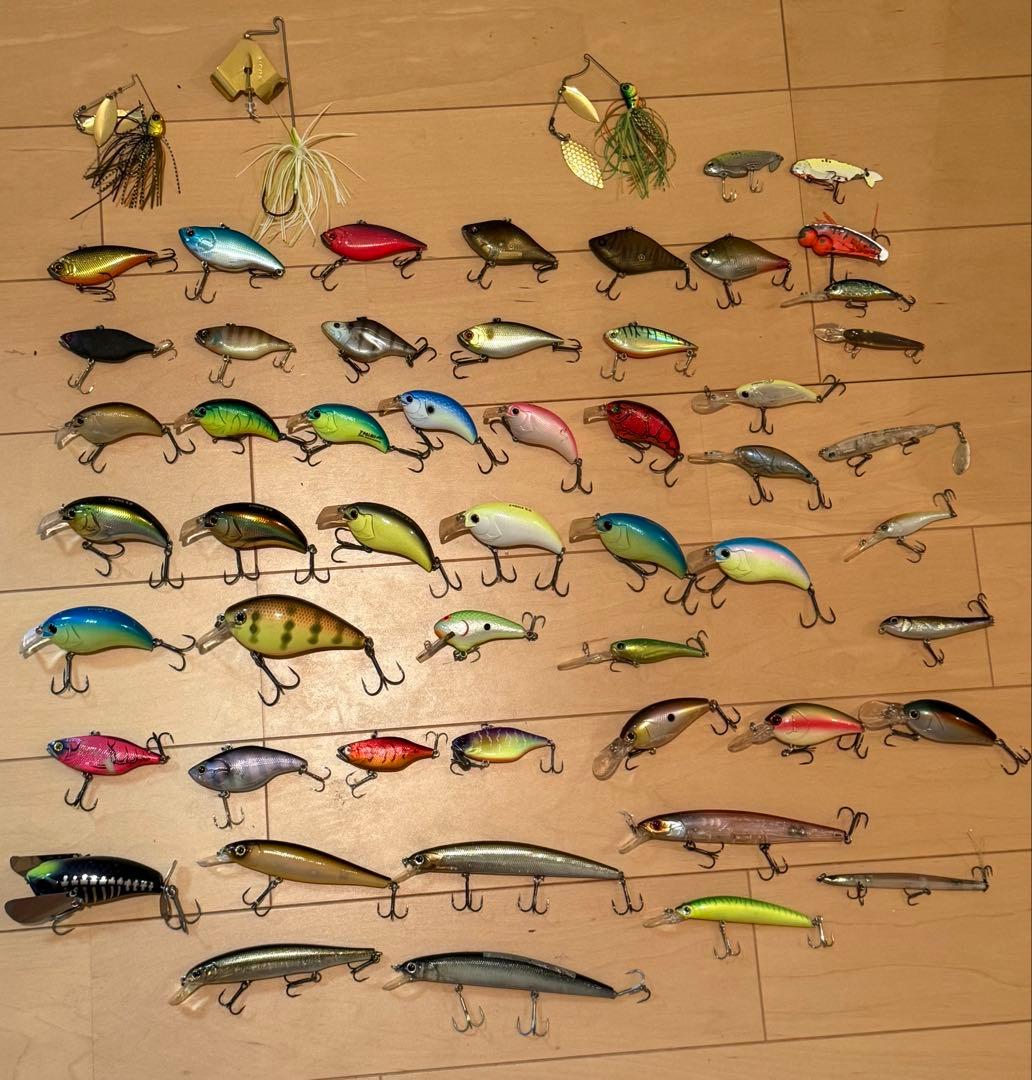 バス釣り引退セット　ハードルアー多数　まとめ売り