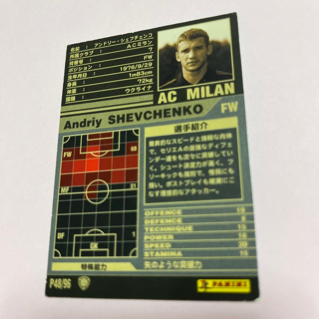 wccf    ロケテ⭐︎P48  シェフチェンコ