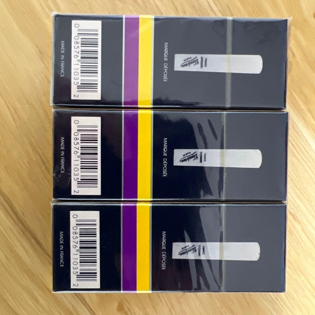 Vandoren NONAKA コントラバスクラリネットリード 4 3箱セット