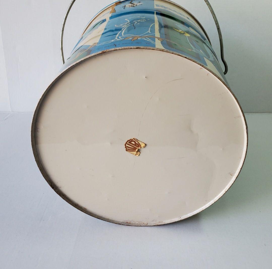 80s Road Runner バケツ Warner Bros. 缶 アメコミ