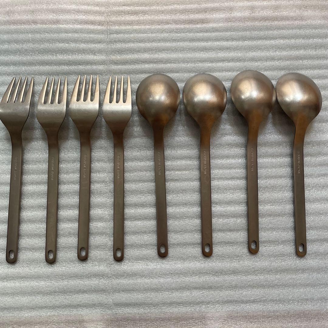 スノーピーク【 peak】ワッパー武器 2本セット✖️4本　チタン製