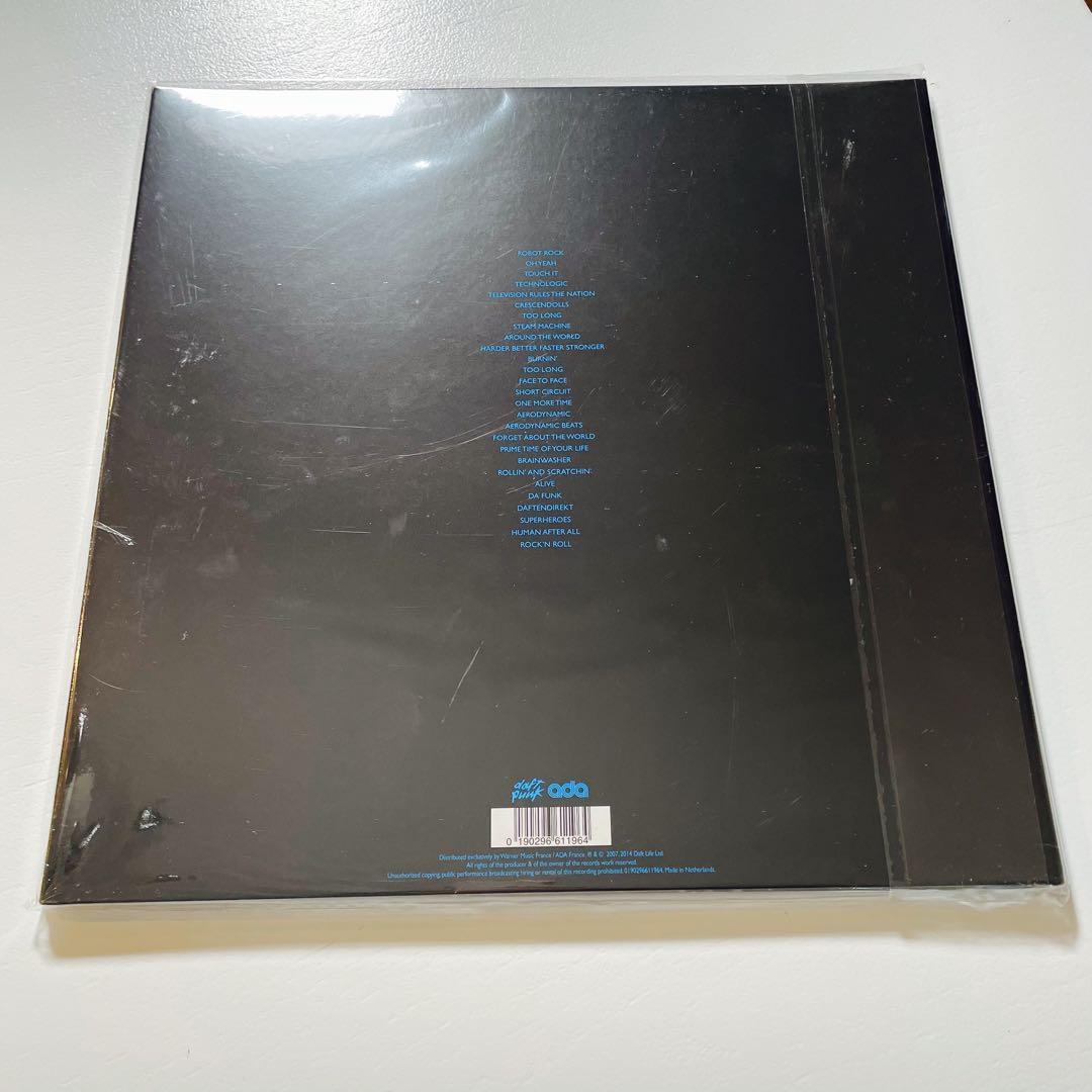 【額縁付き】daft punk alive レコード（新品）