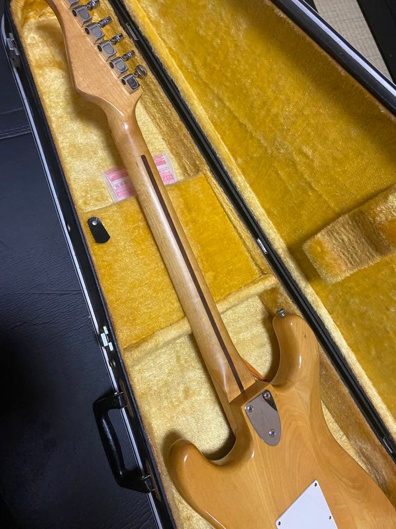 MusicMan風　エレキギター ナチュラルウッド ビザール　ヴィンテージ