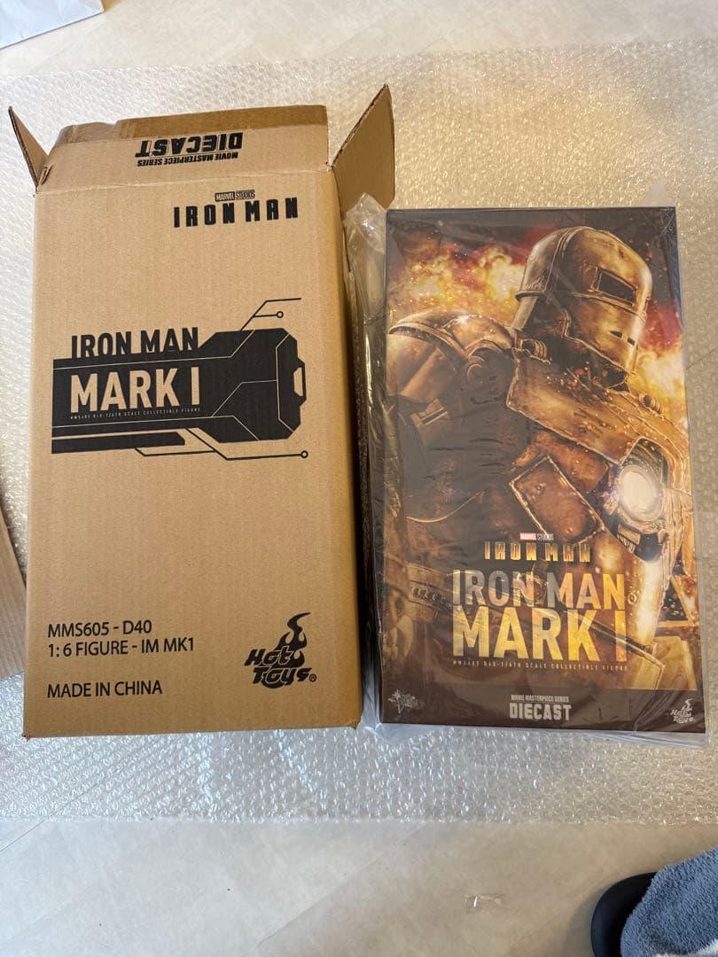 ホットトイズ MMS605D40 アイアンマン マークMK1 1/6フィギュア.