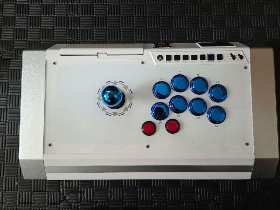 【Qanba obsidian Pearl 】　【静音アケコン】ボタン増設