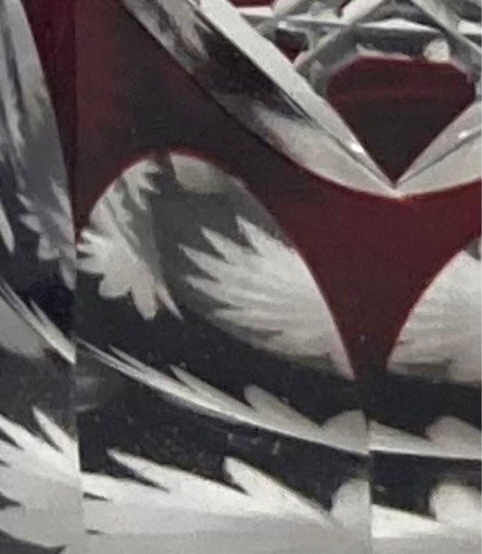 B3s  伝統工芸　江戸切子　グラス  2個　太武朗工房　共箱