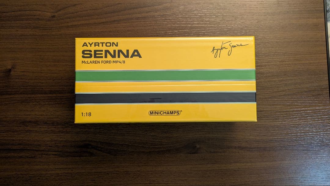 ミニチャンプス MP4/8 1/18 アイルトン・セナ