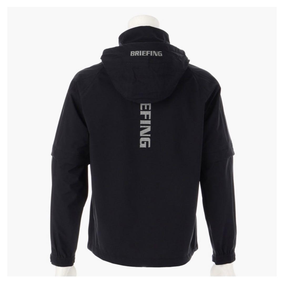 Tomo　BRIEFING GOLF ジャケットブラック レインウェア L