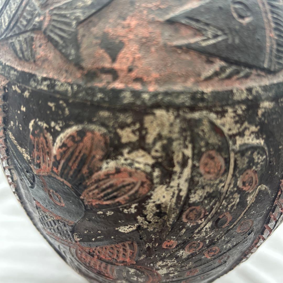 琉球古典焼　花瓶　壺　沖縄　アンティーク