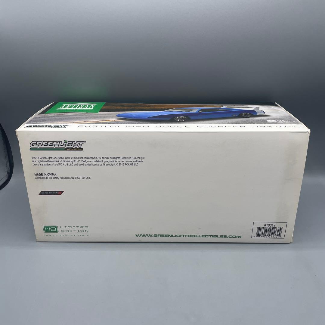 1/18 GREENLIGHT ダッジ チャージャー デイトナカスタム 1969