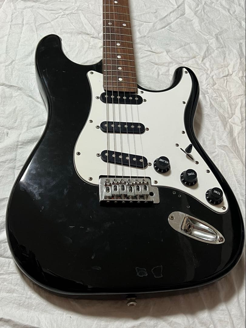 エレキギター　aria pro II selder エフェクター　ZOOM