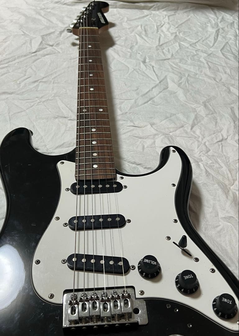 エレキギター　aria pro II selder エフェクター　ZOOM