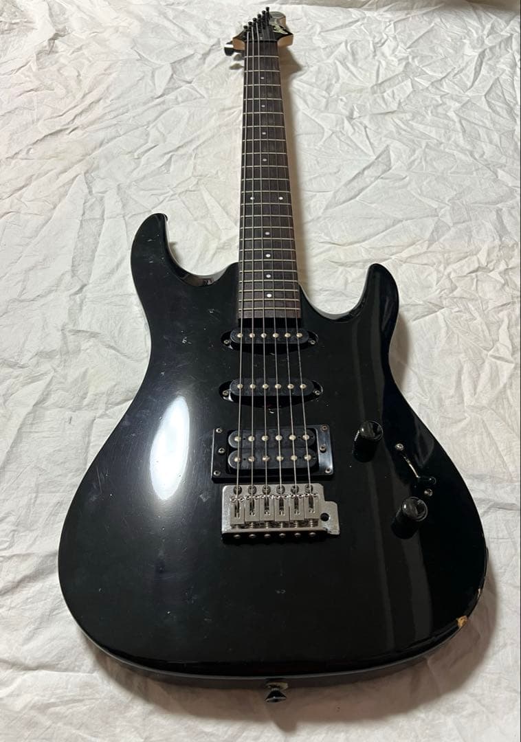 エレキギター　aria pro II selder エフェクター　ZOOM