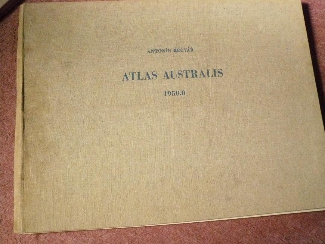 べグバル星図　北天、赤道、南天　スケール付き