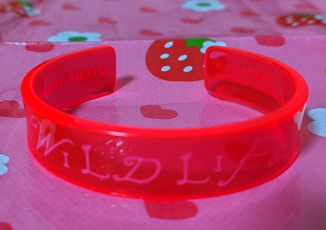 宇多田ヒカル WILD LIFE 蛍光バングル