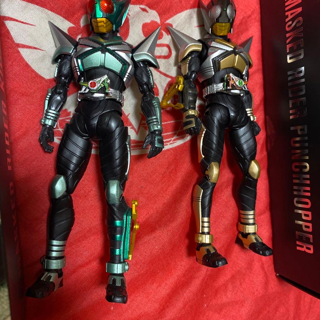 真骨彫仮面ライダー　キックホッパー　パンチホッパー