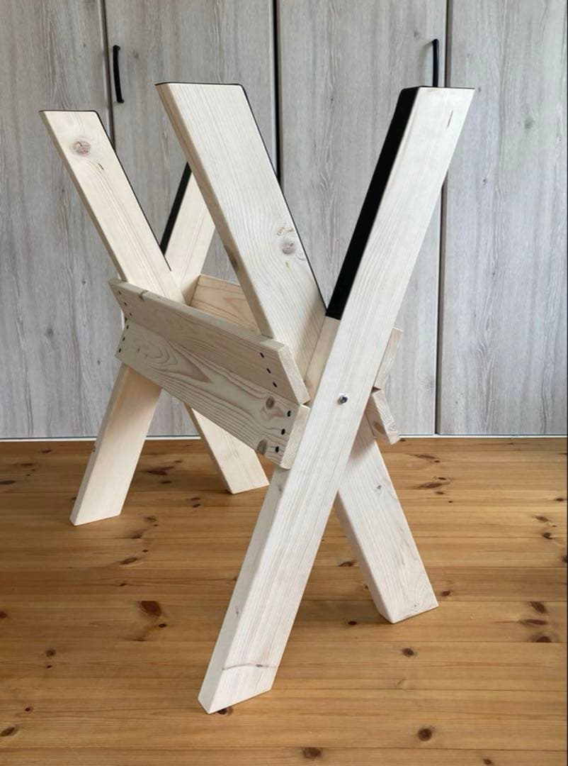 開閉式！木製サーフボード用メンテナンススタンド　スタンドラック