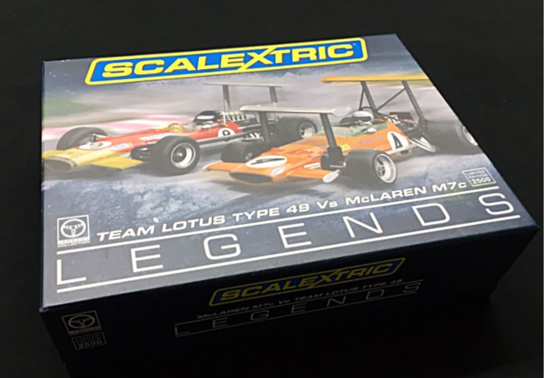 スケーレックストリックスロットカー ◆マクラーレン M7C ロータス 49B