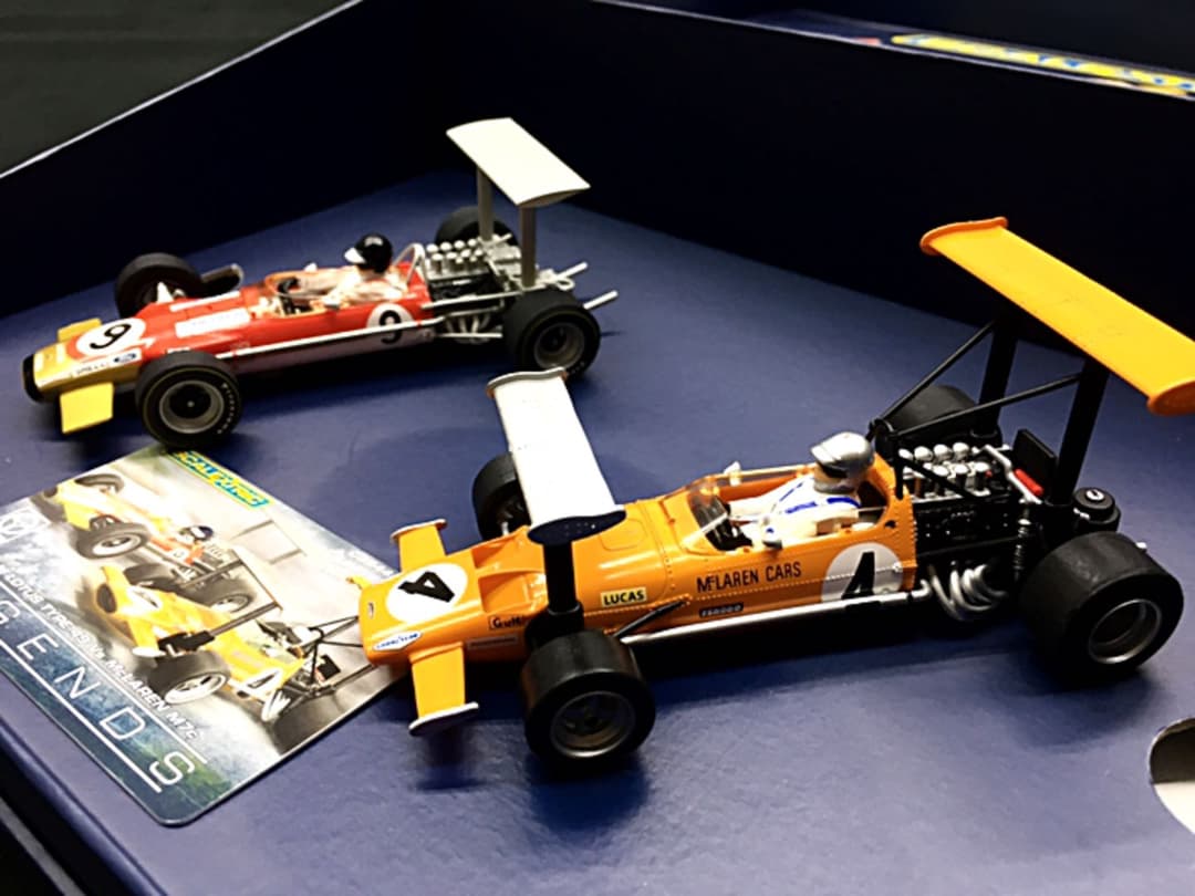 スケーレックストリックスロットカー ◆マクラーレン M7C ロータス 49B