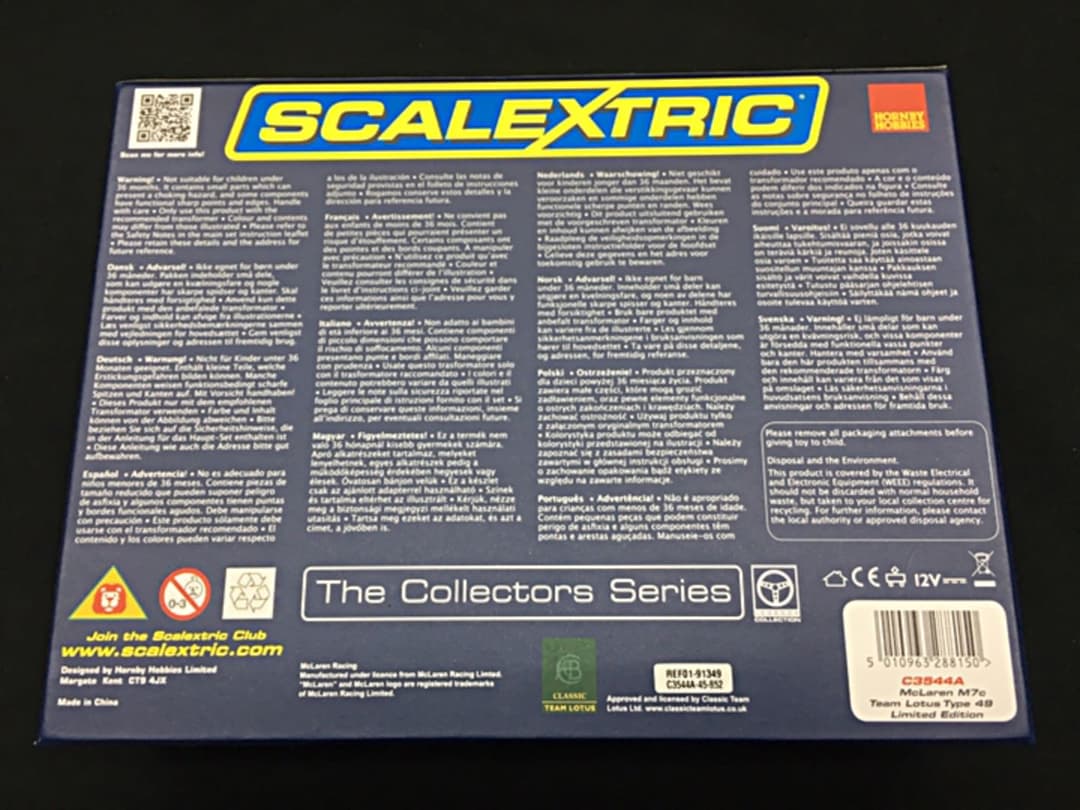 スケーレックストリックスロットカー ◆マクラーレン M7C ロータス 49B
