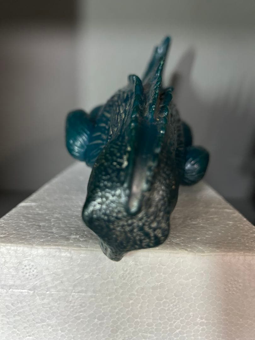 水爆大怪獣ゴジラ　ジャンク　破損　１期？　Ｊテール？　両足刻印なし足裏記名有り