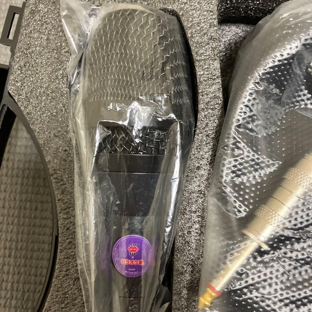 超激レア✨「LIP×LIP」×「カラオケ館」コラボラッピングマイク勇次郎