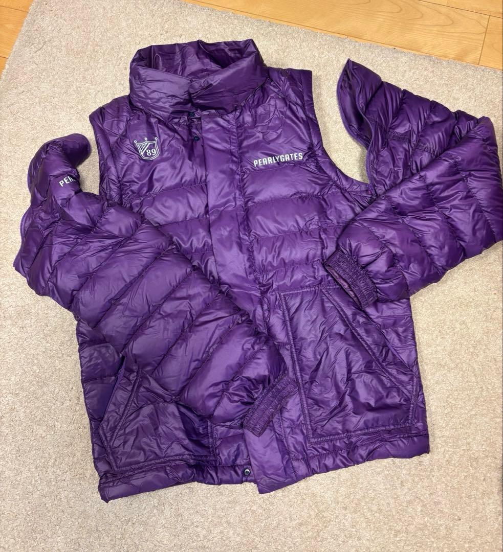 PEARLY GATES 2way ダウンジャケット ベスト