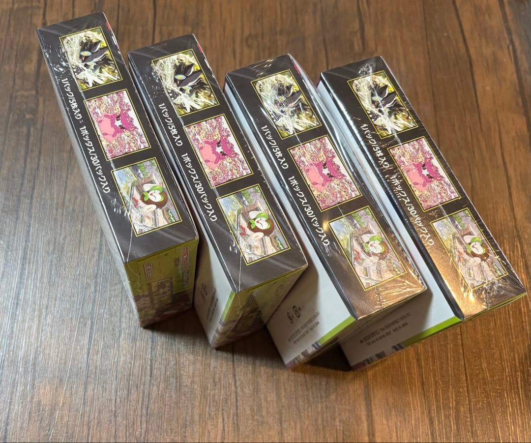 ポケカ ムニキスゼロ 4box シュリンク付き