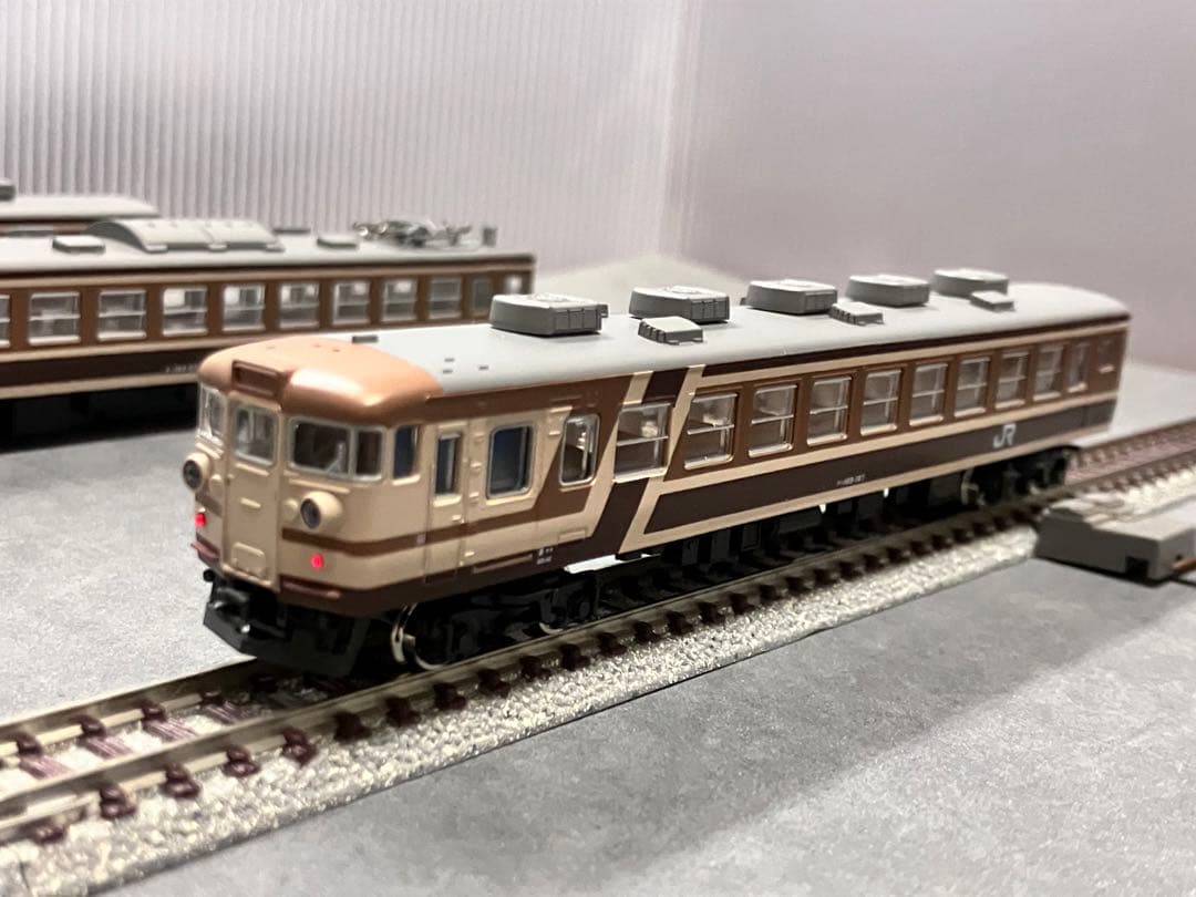 KATO 165系　ムーンライト　茶　3両セット