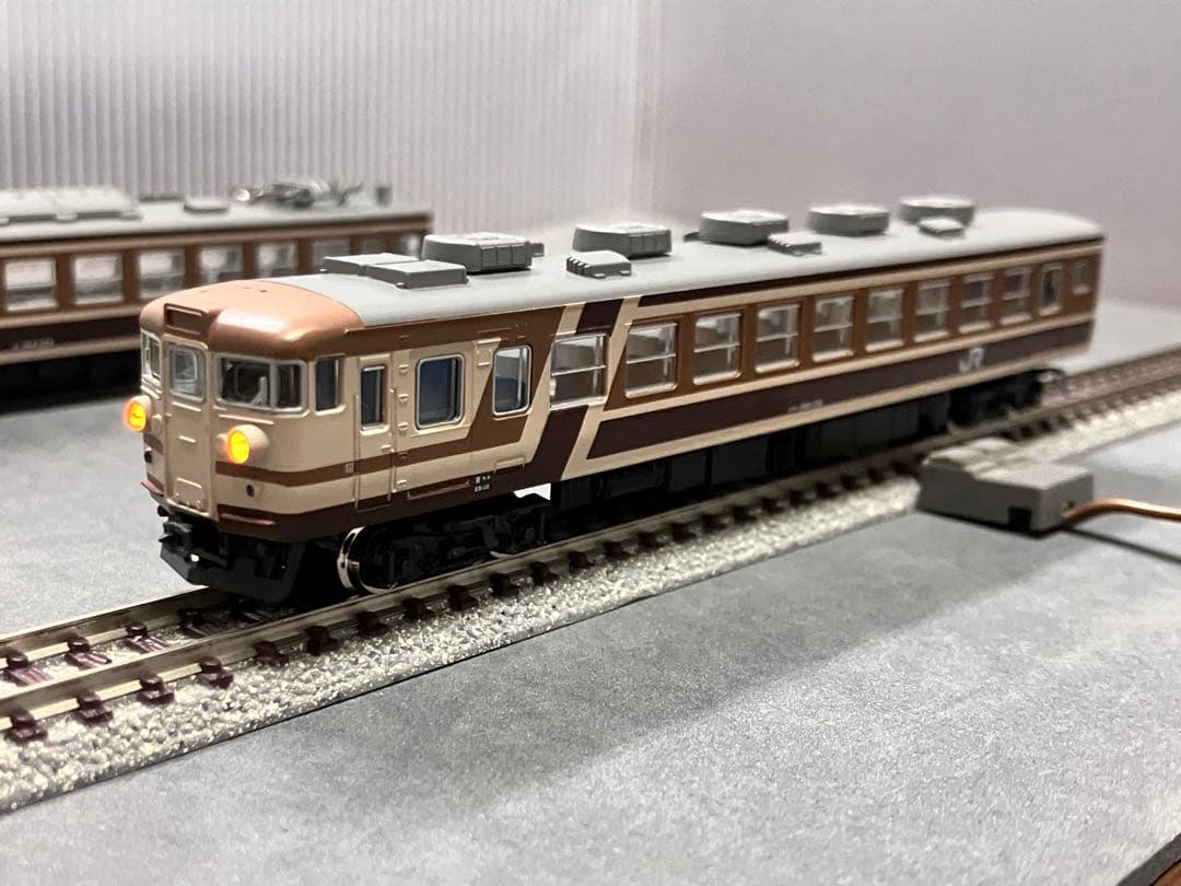 KATO 165系　ムーンライト　茶　3両セット