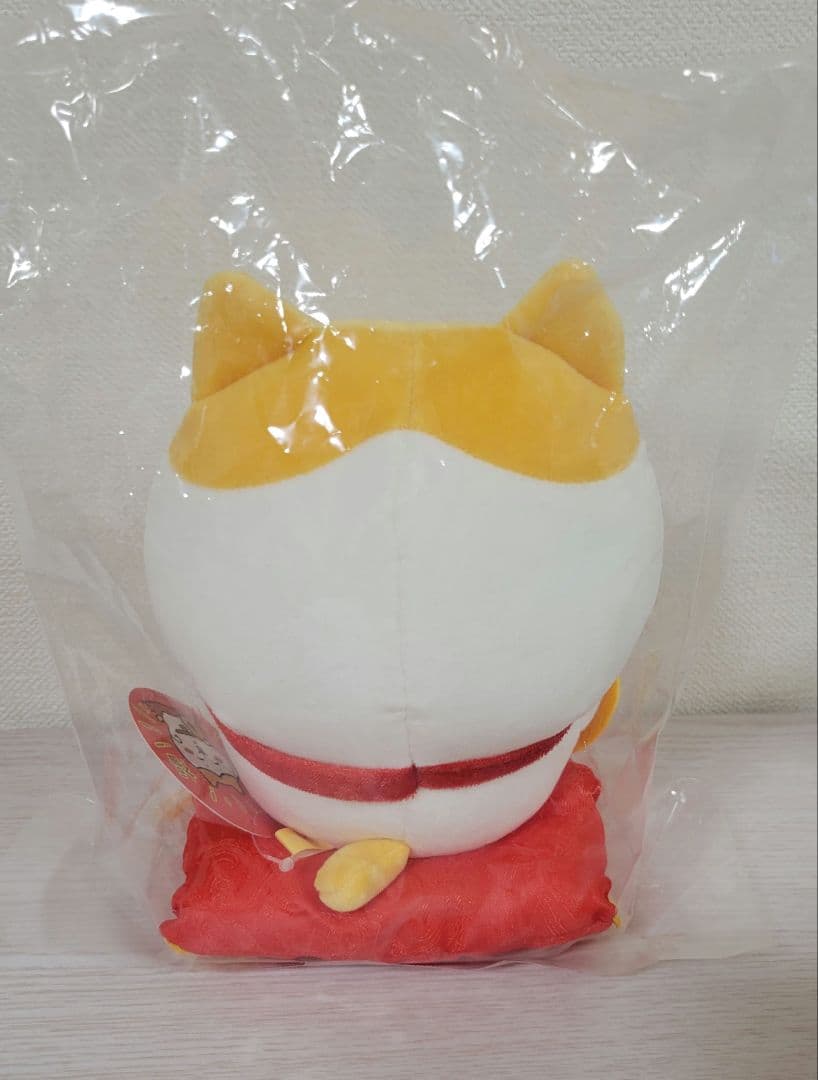 招福 ハチワレ ぬいぐるみ S 正規品 初版