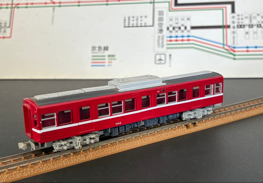 管理番号1740 京急 旧1000形（集中冷房車）キット組立品4両