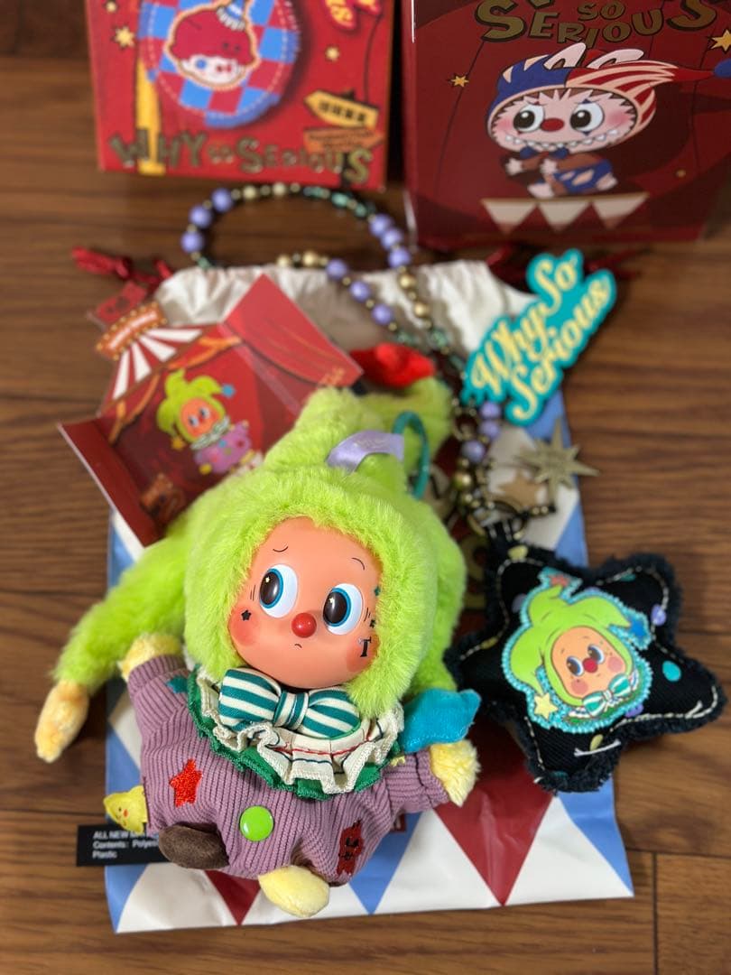 ポップマート WHY SO SERIOUS ペンダントBUBBLEGUM