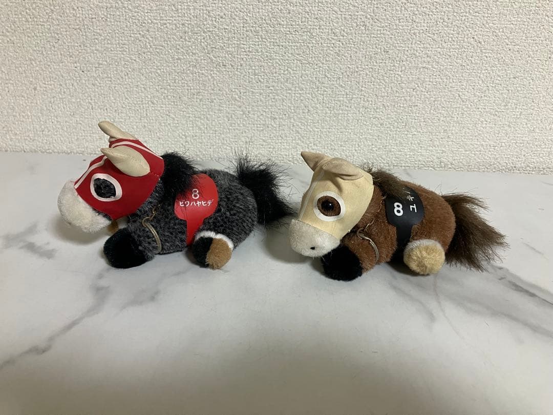 競馬　ぬいぐるみ　トウカイテイオー　ビワハヤヒデ　ウマ娘　他　全8個　アバンティ