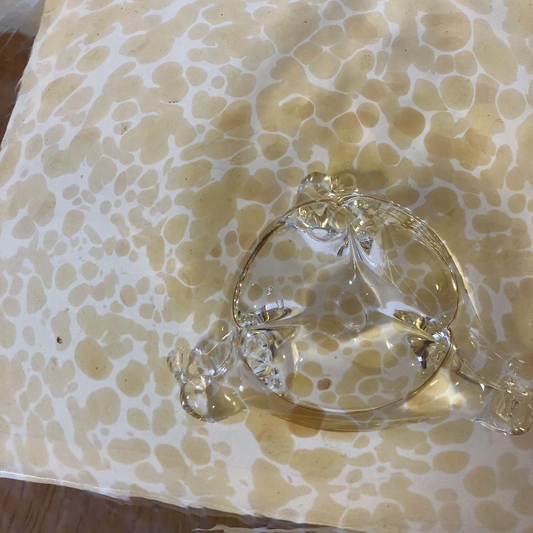 ガラス工房 GLASS FISH ガラス作家 大場匠さん 三つ足 ガラス器